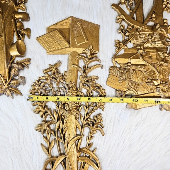 Burwood Wall Art Farmhouse Style MCM Squirrel Mailbox Country Vintage Set Of 3 - Picture 10 of 10